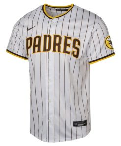 Alternative view of Manny Machado San Diego Padres Nike Youth Home Limited Player Jersey - White