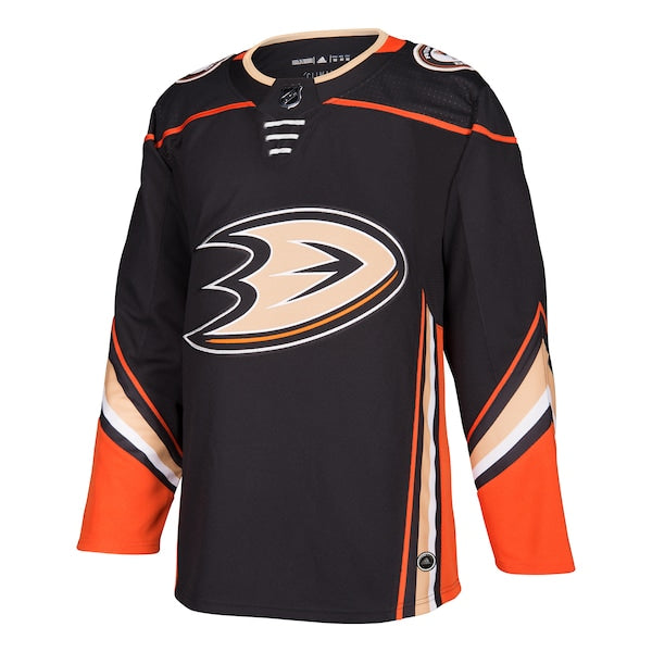 Anaheim Ducks adidas Home Authentic Blank Jersey - Black - Image 2