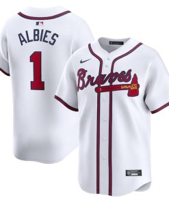 Ozzie Albies Atlanta Braves Nike Home Limited Player Jersey - White/Gray