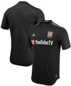 LAFC adidas 2019 Primary Authentic Jersey - Black