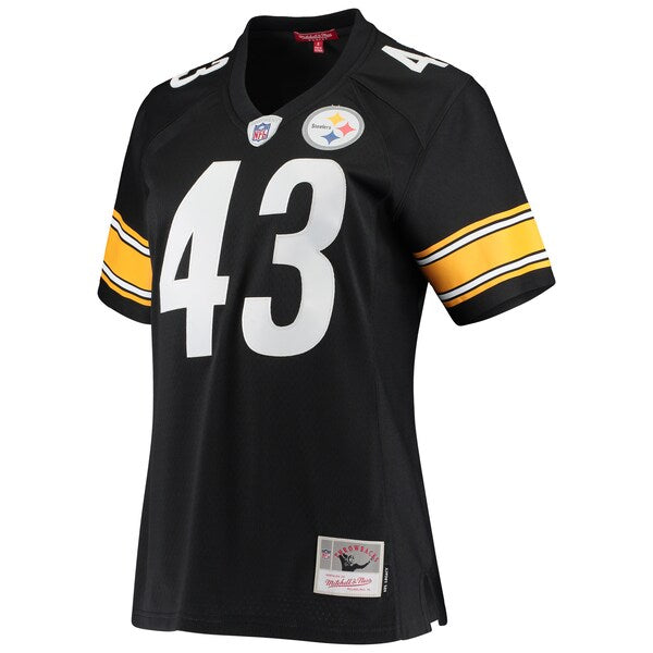 Troy Polamalu Pittsburgh Steelers Women's Legacy Replica Team Jersey - Black - Image 2