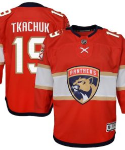 Matthew Tkachuk Florida Panthers Youth Home Premier Player Jersey - Red