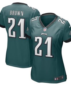 Sydney Brown Philadelphia Eagles Nike Women's Team Game Jersey - Midnight Green