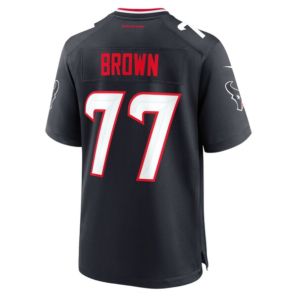 Trenton Brown Houston Texans Nike Team Game Jersey - Navy - Image 3