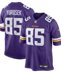 Ben Yurosek Minnesota Vikings Nike Team Game Jersey -  Purple