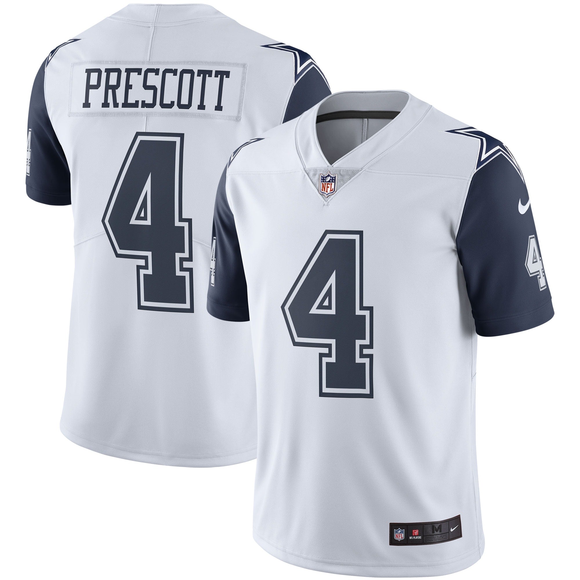 Dak Prescott Dallas Cowboys Nike Alternate Vapor Limited Jersey - Navy/White - Image 5