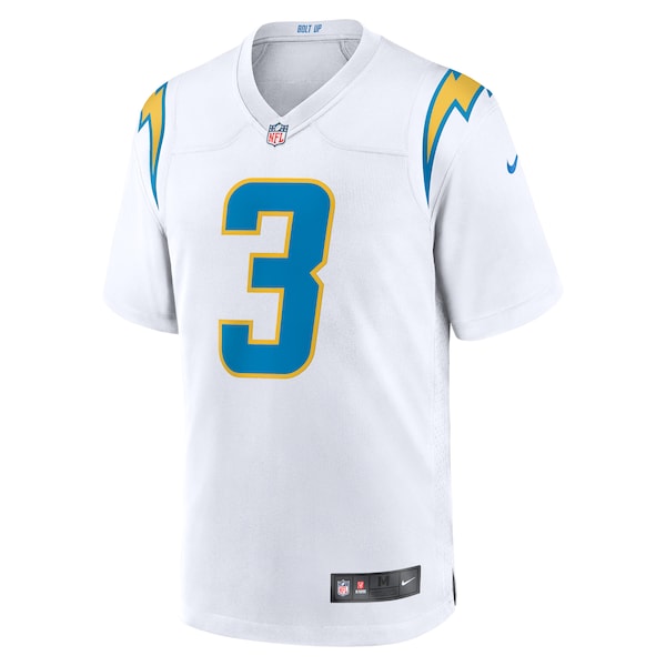 Derwin James Jr. Los Angeles Chargers Nike Game Jersey - White - Image 2
