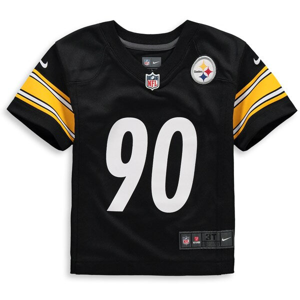 T.J. Watt Pittsburgh Steelers Nike Toddler Game Jersey - Black - Image 2