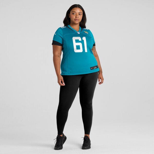 Jerome Carvin Jacksonville Jaguars Nike Women's Game Jersey - Teal - Image 7