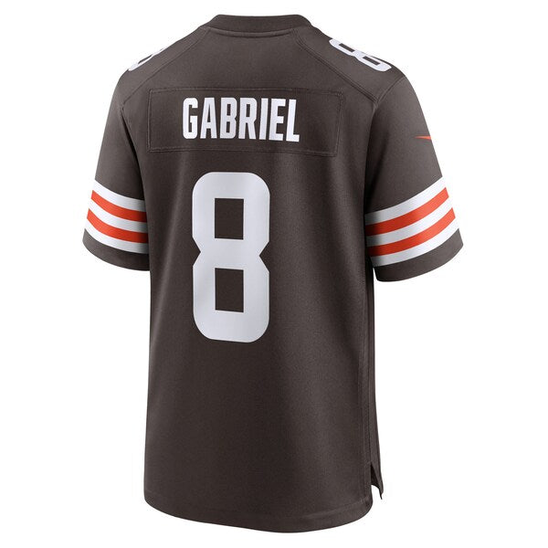 Dillon Gabriel Cleveland Browns Nike Team Game Jersey - Brown - Image 3
