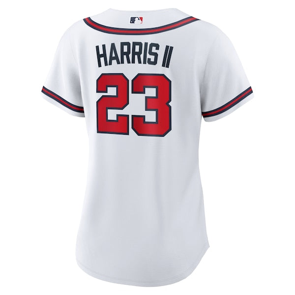 Michael Harris II Atlanta Braves Nike Women's Home Replica Jersey - White - Image 3