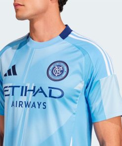 Alternative view of New York City FC adidas 2025 The Excelsior Kit Replica Jersey - Light Blue