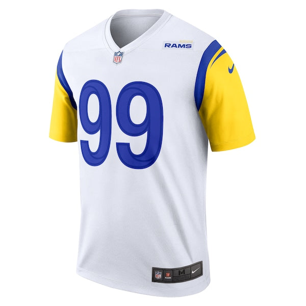 Aaron Donald Los Angeles Rams Nike Legend Jersey - White - Image 2