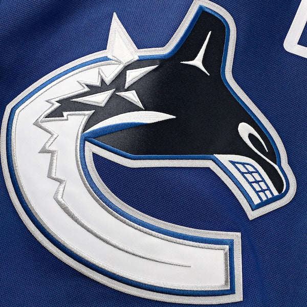 Vancouver Canucks Home Premium Custom Jersey - Blue/White - Image 6