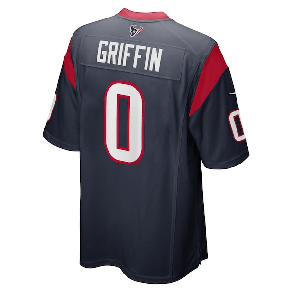 Shaquill Griffin Houston Texans Nike Team Game Jersey - Navy - Image 3