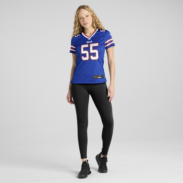 Michael Hoecht Buffalo Bills Nike Women's Team Game Jersey - Royal - Image 4