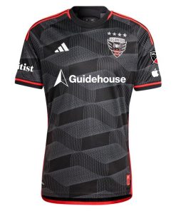Alternative view of Lucas Bartlett D.C. United adidas 2024 The Icon Kit Authentic Player Jersey - Black