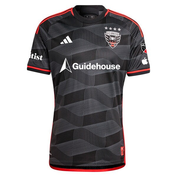 Aaron Herrera D.C. United adidas 2024 The Icon Kit Authentic Player Jersey - Black - Image 2