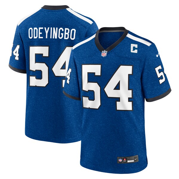 Dayo Odeyingbo Indianapolis Colts Nike Indiana Nights Alternate Game Jersey - Royal - Image 2