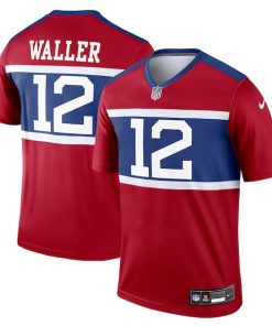 Darren Waller New York Giants Nike Alternate Legend Player Performance Top - Red