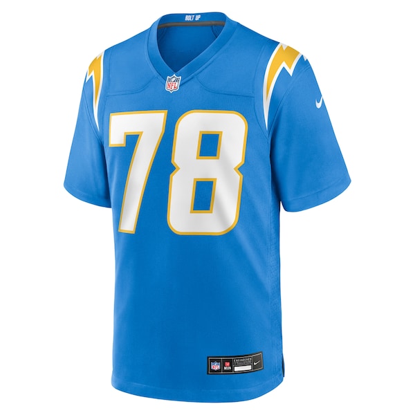 Andre James Los Angeles Chargers Nike Team Game Jersey - Powder Blue - Image 3