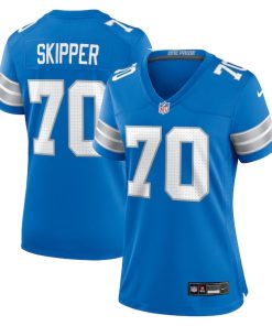 Dan Skipper Detroit Lions Nike Women's Team Game Jersey -  Blue
