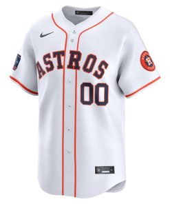 Alternative view of Houston Astros Nike 2024 MLB World Tour Mexico City Series Home Limited Pick-A-Player Jersey?¨C White