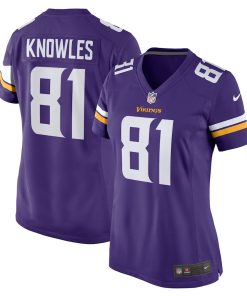 Malik Knowles Minnesota Vikings Nike Women's Team Game Jersey -  Purple