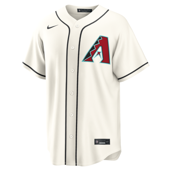 Corbin Carroll Arizona Diamondbacks Nike Home Replica Jersey - Cream - Image 4