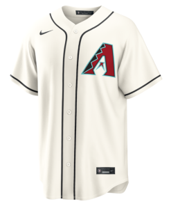 Alternative view of Ketel Marte Arizona Diamondbacks Nike Home Replica Jersey - Cream