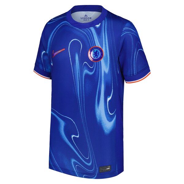Mois¨¦s Caicedo Chelsea Nike Youth 2024/25 Home Replica Player Jersey - Blue - Image 2