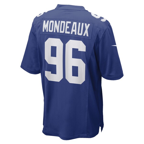 Henry Mondeaux New York Giants Nike Game Player Jersey - Royal - Image 3