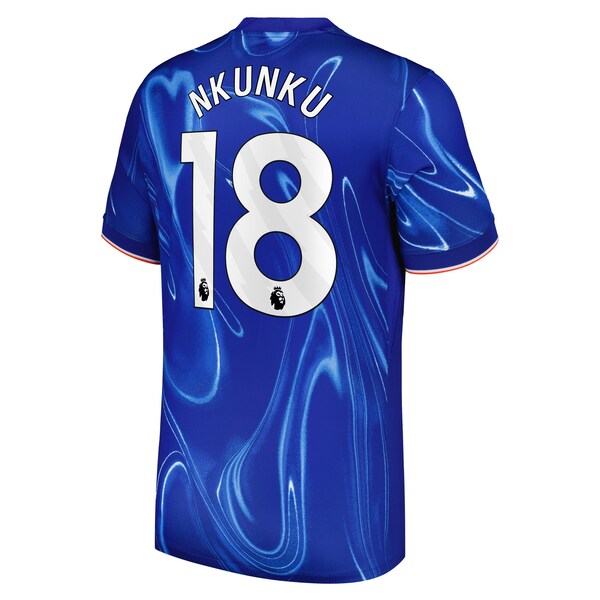 Christopher Nkunku Chelsea Nike 2024/25 Home Replica Player Jersey - Blue - Image 3