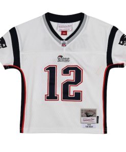 Alternative view of Tom Brady New England Patriots  Toddler 2000 Legacy Replica Jersey - White