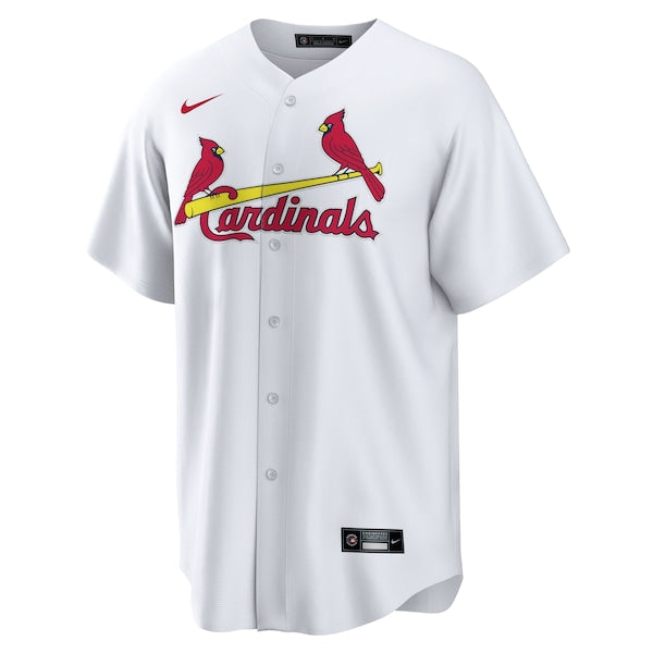 Nolan Arenado St. Louis Cardinals Nike Home Official Replica Player Jersey - White/Cream/Light Blue/Red - Image 3