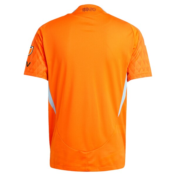Houston Dynamo FC adidas 2025 Season 20 Authentic Jersey - Orange - Image 5