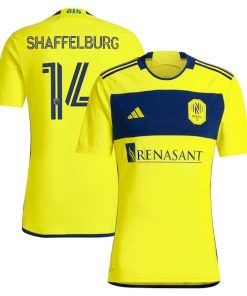 Jacob Shaffelburg Nashville SC adidas 2024 The 615 Kit Replica Player Jersey - Yellow