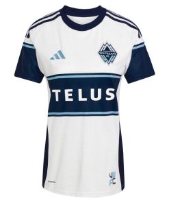 Alternative view of Brian White Vancouver Whitecaps FC adidas Women's 2025 The Peak Replica Player Jersey - White