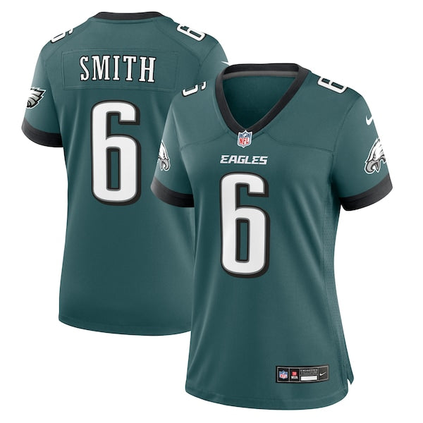 DeVonta Smith Philadelphia Eagles Nike Women's Team Game Jersey - Midnight Green/Black - Image 2