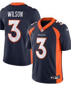 Russell Wilson Denver Broncos Nike  Vapor Untouchable Limited Jersey - Navy/Orange/White