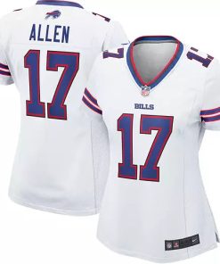 Alternative view of Josh Allen Buffalo Bills Nike Alternate Game Player Women's Jersey - White