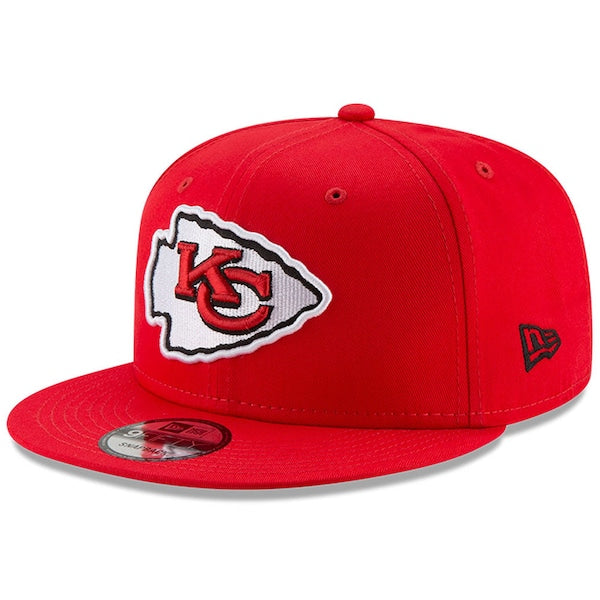 Kansas City Chiefs New Era Super Bowl LVIII Champions Side Patch 9FIFTY Snapback Hat - Red - Image 4