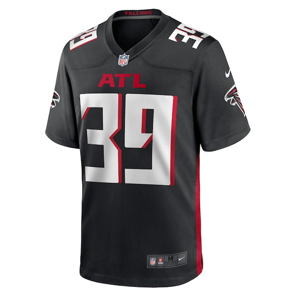 Jacob Saylors Atlanta Falcons Nike Game Jersey - Black - Image 2