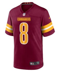 Alternative view of Brian Robinson Washington Commanders Nike Player Game Jersey - Burgundy