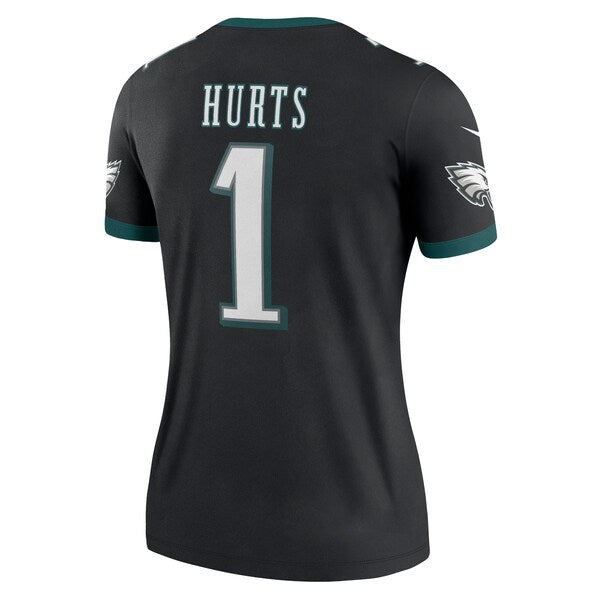 Jalen Hurts Philadelphia Eagles Nike Women's Legend Jersey - Black - Image 4