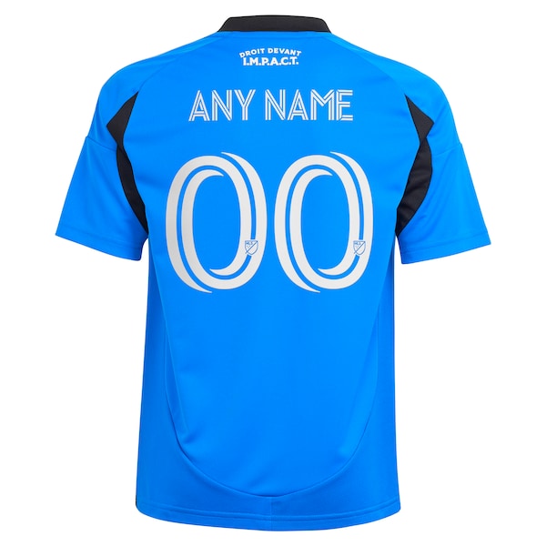 CF Montreal adidas Youth 2025 Montr¨¦al Original Replica Custom Jersey - Blue - Image 2