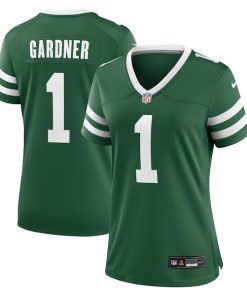 Ahmad Sauce Gardner New York Jets Nike Women's Game Jersey - Legacy Green
