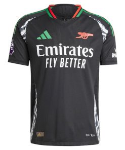 Alternative view of Arsenal adidas 2024/25 Away Authentic Jersey - Black