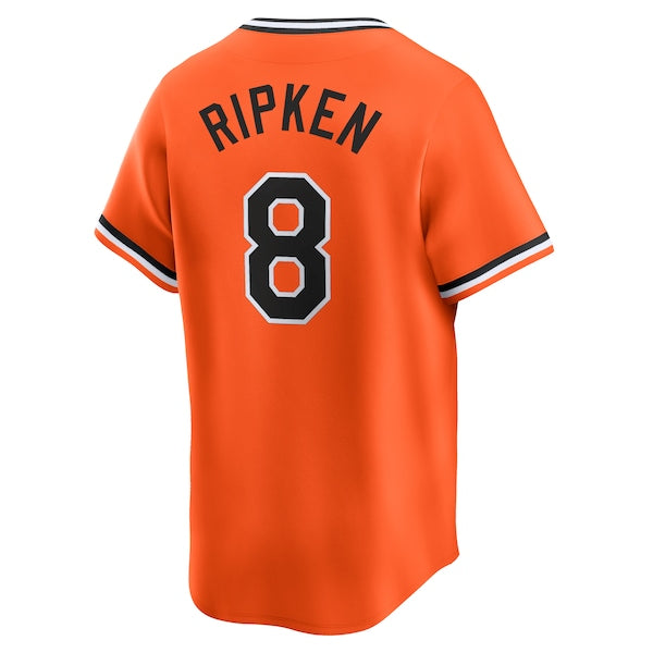 Cal Ripken Jr. Baltimore Orioles Nike Throwback Cooperstown Limited Jersey - Orange - Image 3