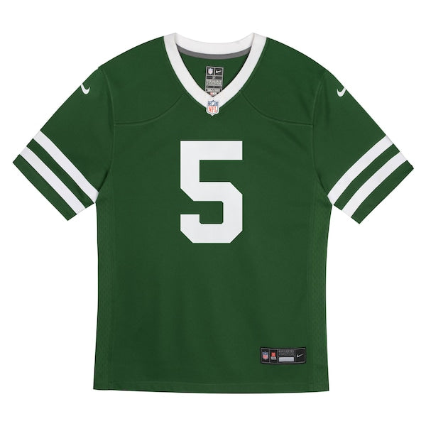 Garrett Wilson New York Jets Nike Toddler Game Jersey - Legacy Green - Image 2